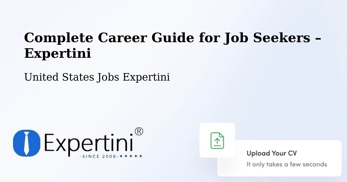 Career Guide for Job Seekers – Casey County - Casey County, United States Jobs Expertini